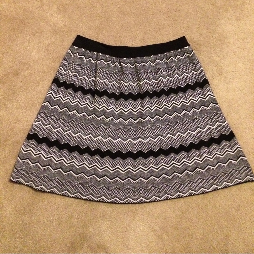 Black and White Skirt